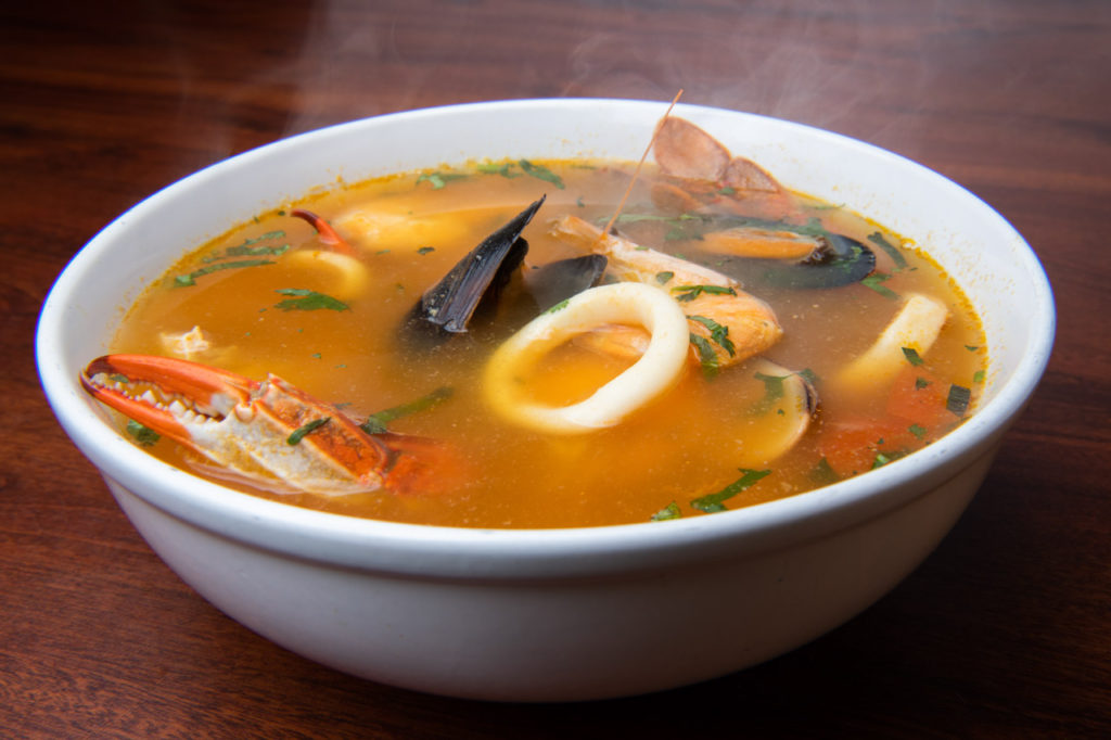 Como hacer sopa de marisco facil y rapido
