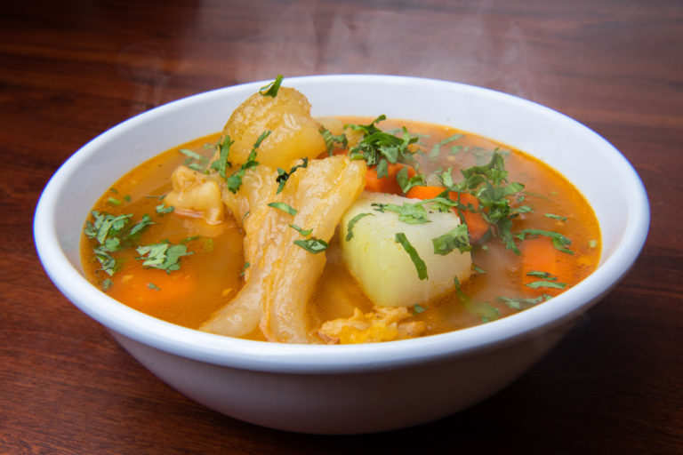 Caldo de Pata (Beef Leg Soup) – Tipico Quetzal Restaurant – El Tipico ...